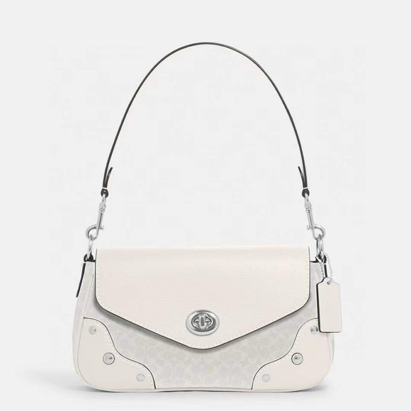 Coach Millie Shoulder Bag In Colorblock Signature Canvas NWT